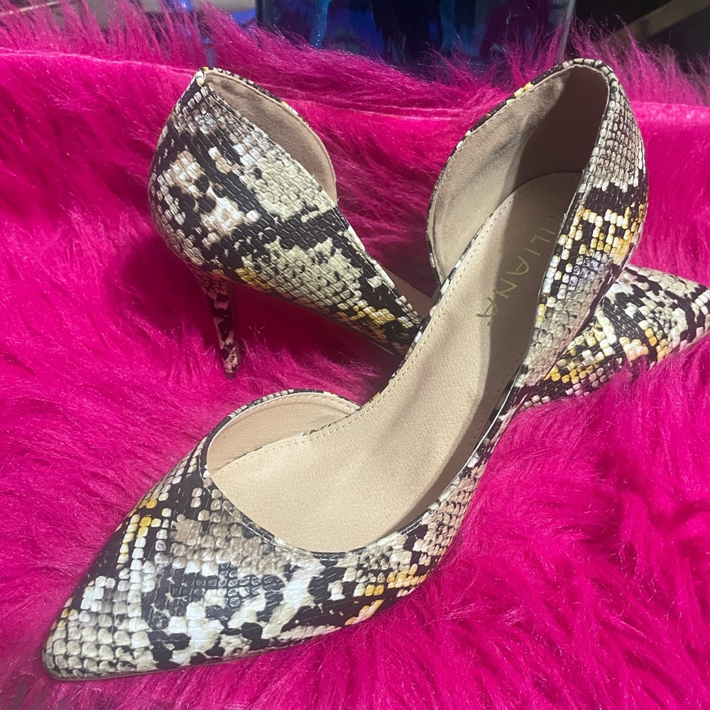 Pythons Print Heels - image 1